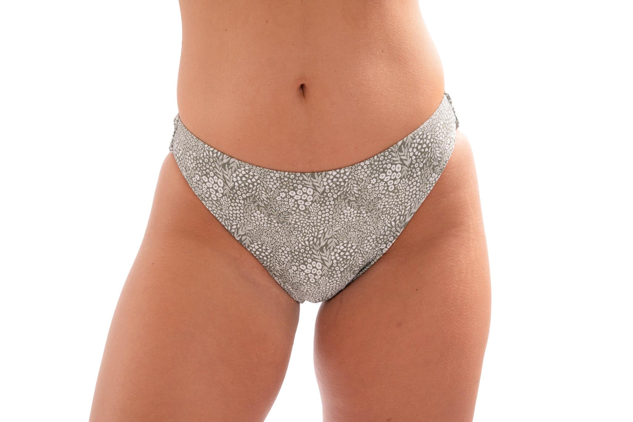 high bottom olive print