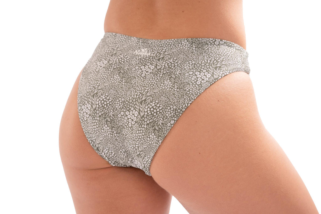 high bottom olive print