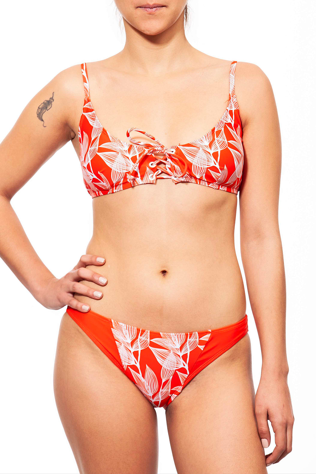 coco top + babe bottom sunset print -חדש!  Noyka