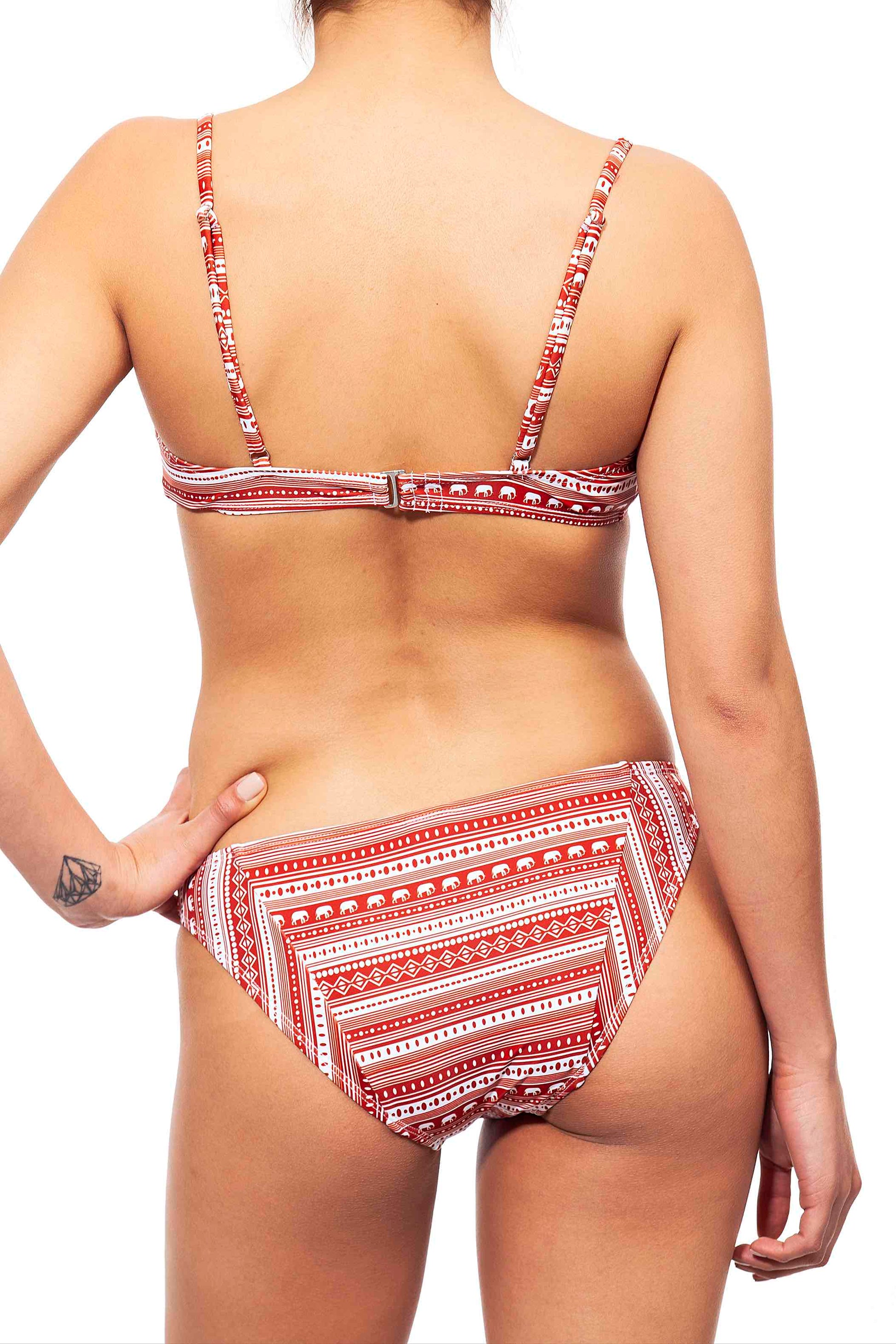 coco top + babe bottom elephants print -חדש!  Noyka