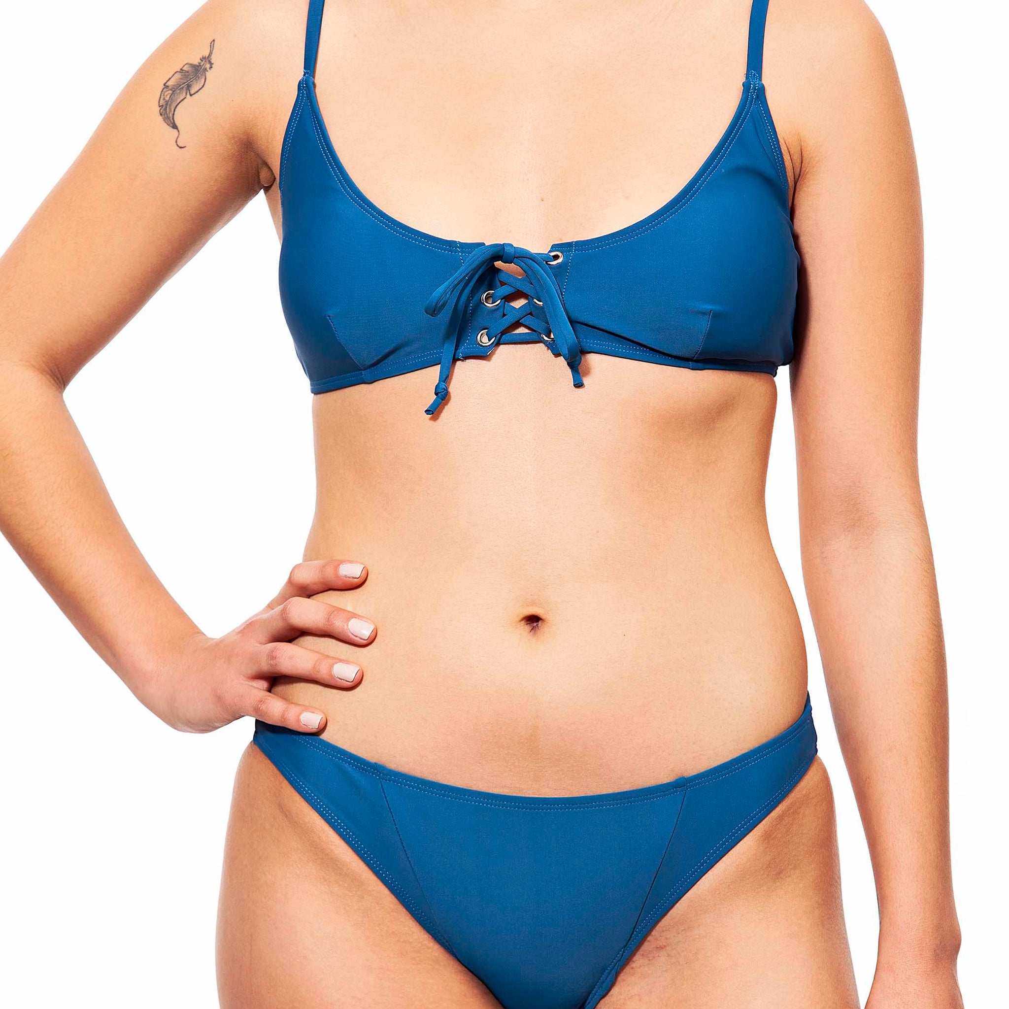 coco top + babe bottom blue color -חדש!  Noyka