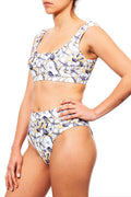 lucy top+ high bottom pears print -חדש!  Noyka