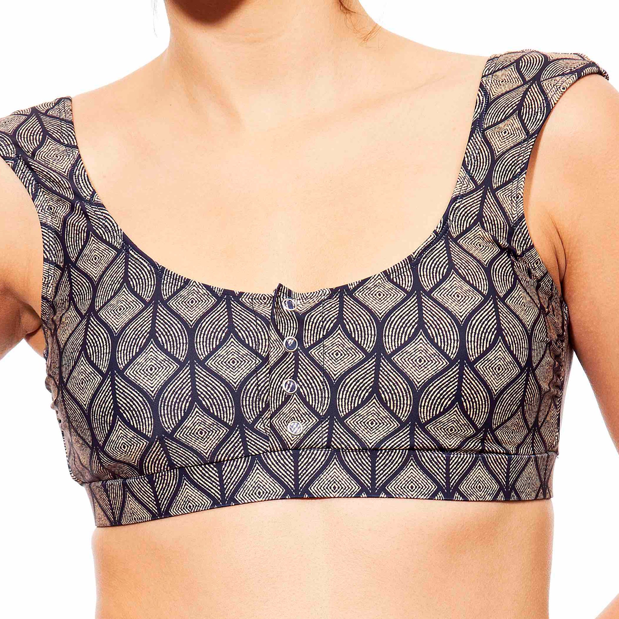 lucy top africa print-חדש!  Noyka