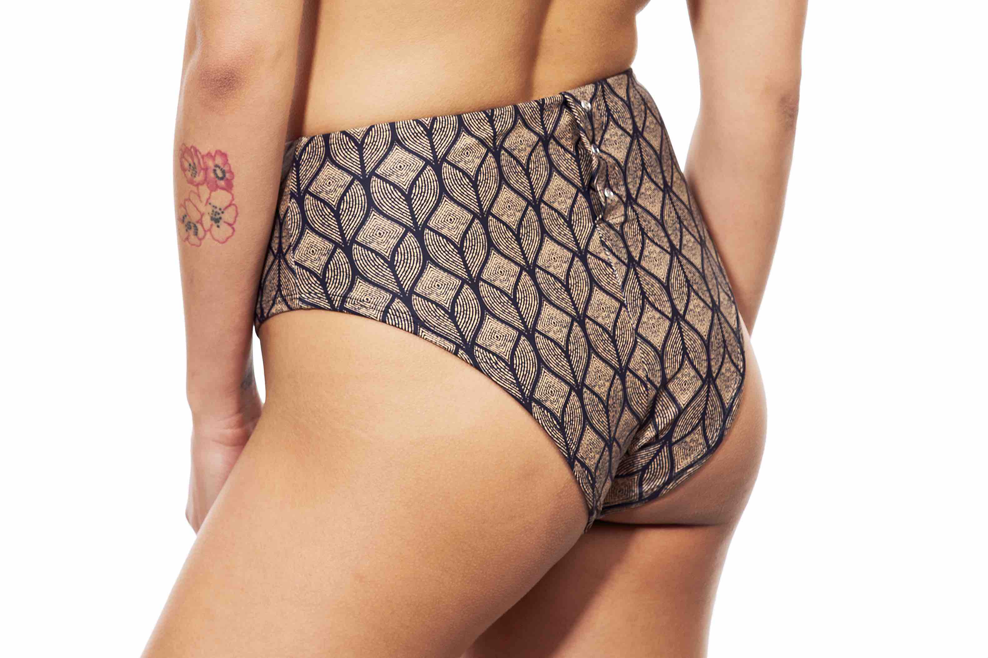 high bottom africa print- חדש!  Noyka