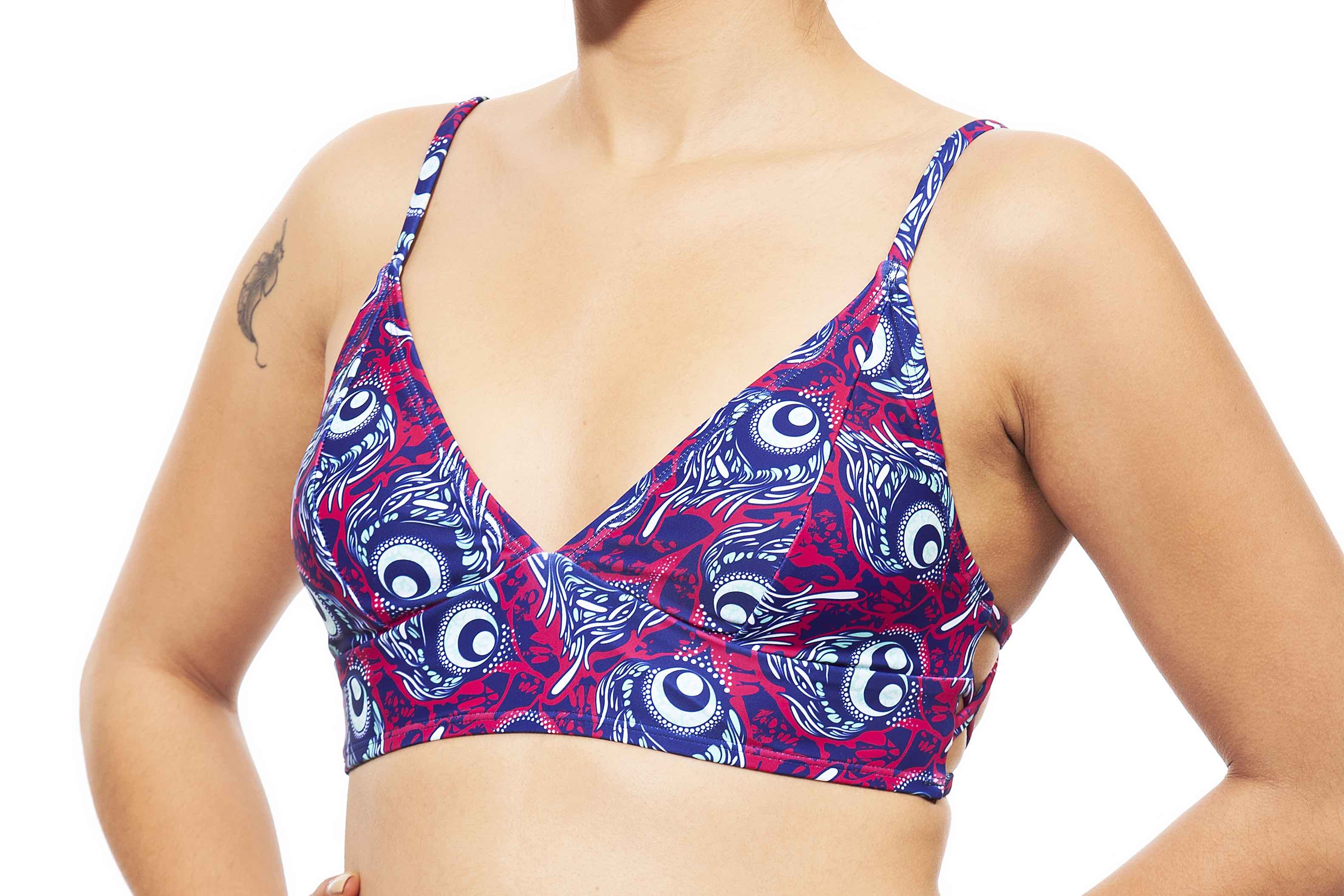 tanki top- zanzibar print-חדש!  Noyka
