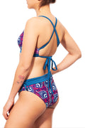 Cross top + comfy bottom - Zanzibar print  Noyka
