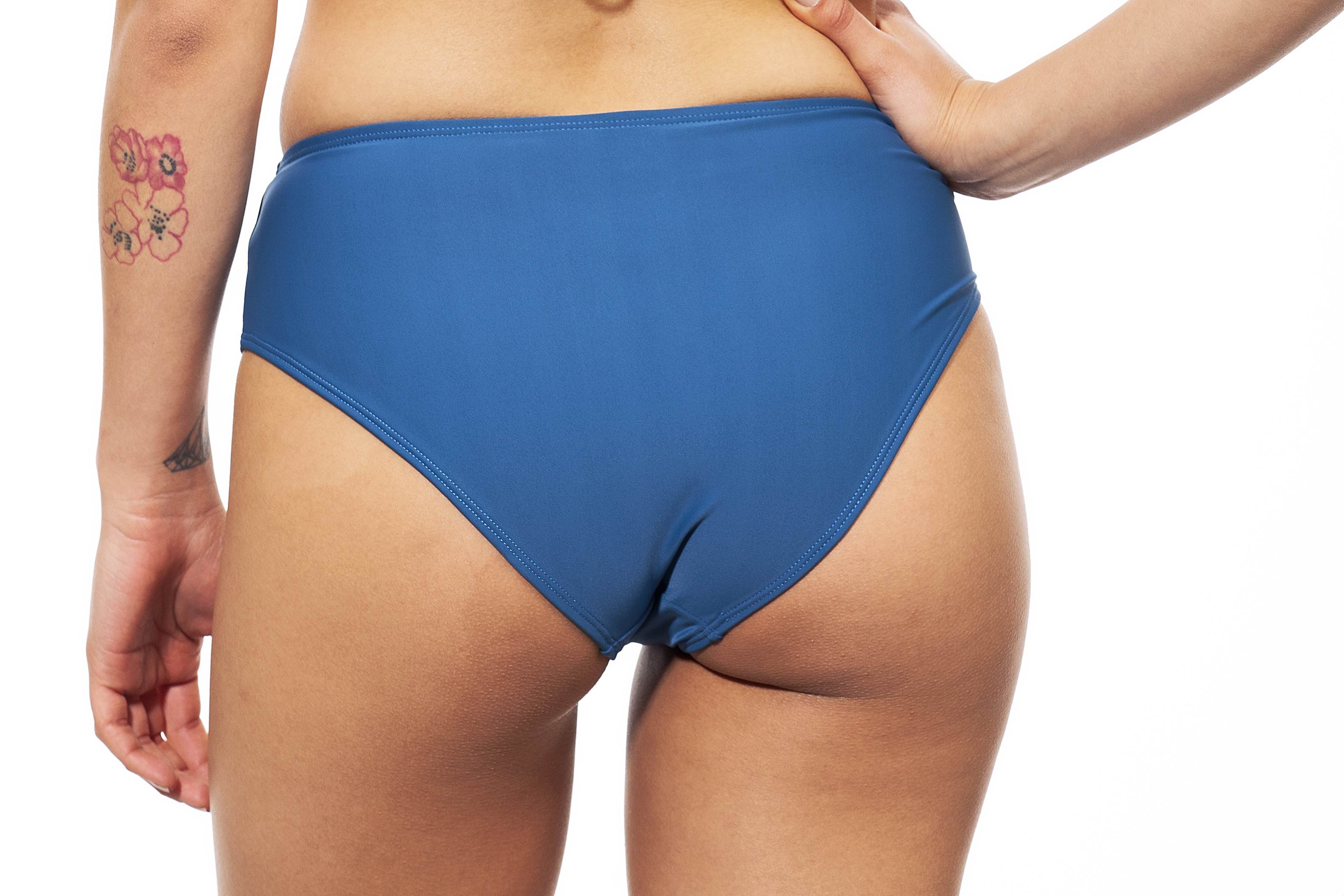 basic bottom blue color -חדש!  Noyka