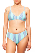 clasic x+bottom stripes print - חדש!  Noyka