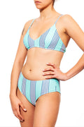 clasic x+bottom stripes print - חדש!  Noyka