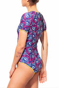 surf suit ,zanzibar print !חדש  Noyka