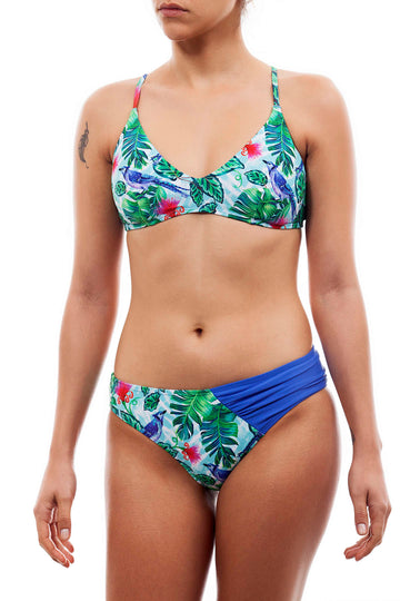 Classic-x top -sunny bottom Birds print  Noyka