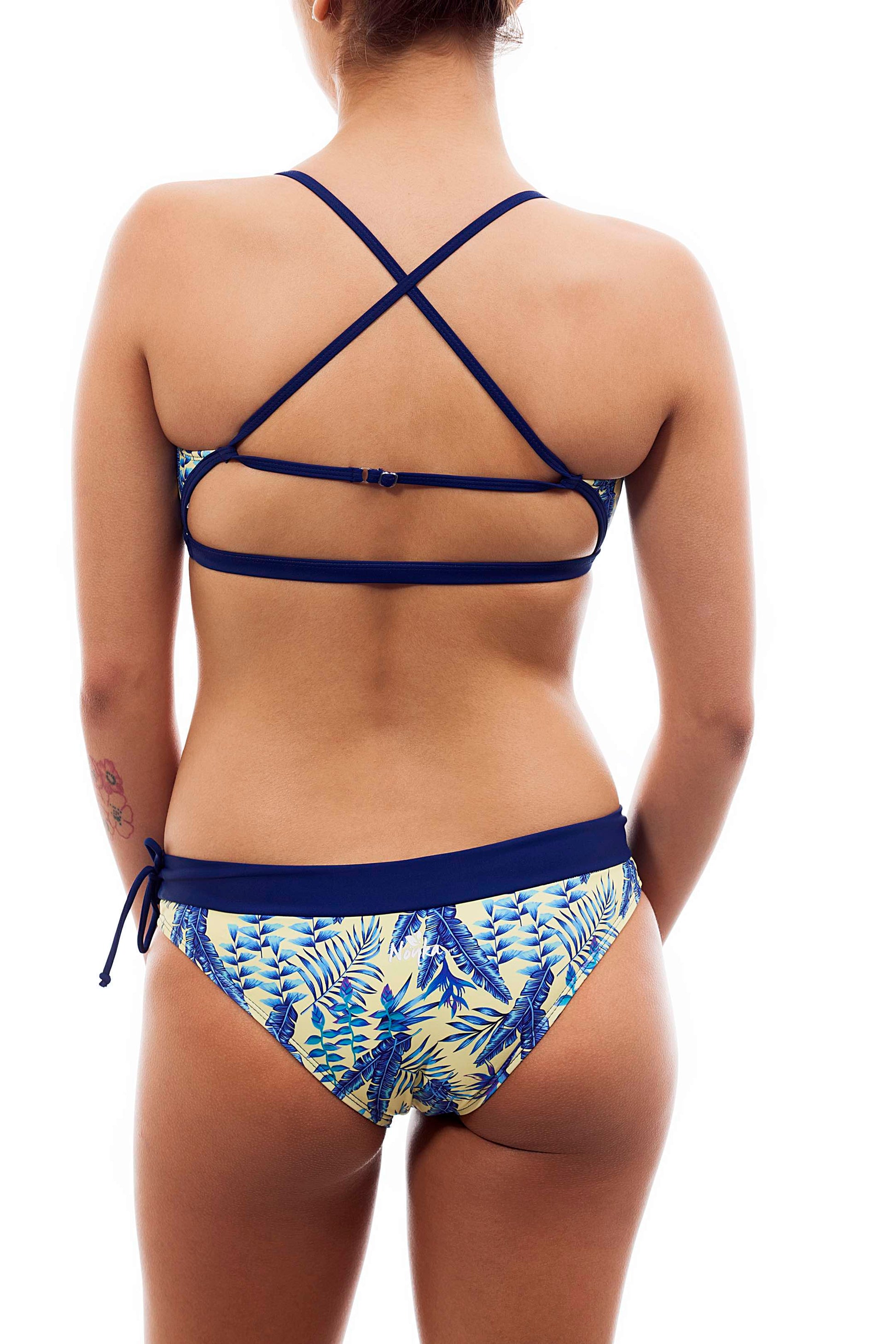 Topic +bottom Panama print חדש  Noyka