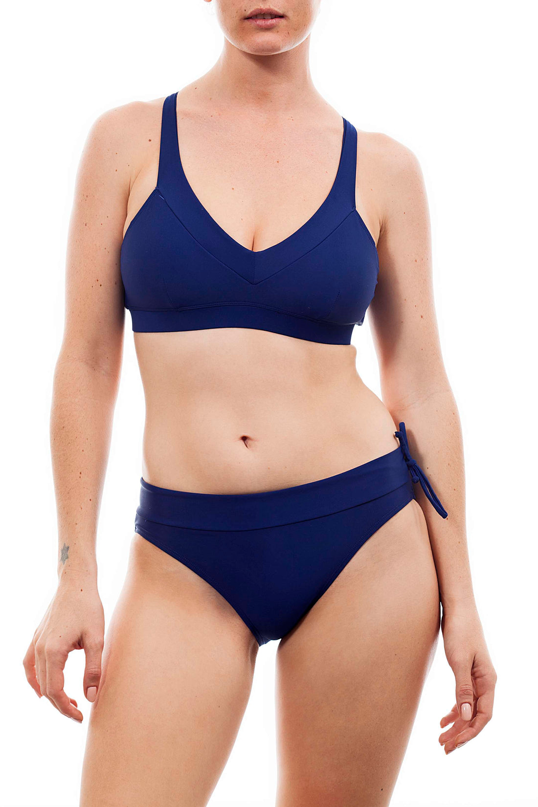 Cross top + comfy bottom  Navy  Noyka