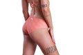 basic bottom coral  print  Noyka