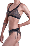 Cross top + comfy bottom - Africa print  Noyka
