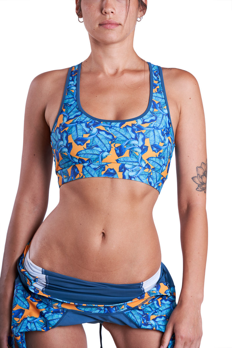 Summer suit + top tropic print  Noyka