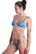 Briza top + classic bottom tropical print  Noyka