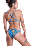 Briza top + classic bottom tropical print  Noyka